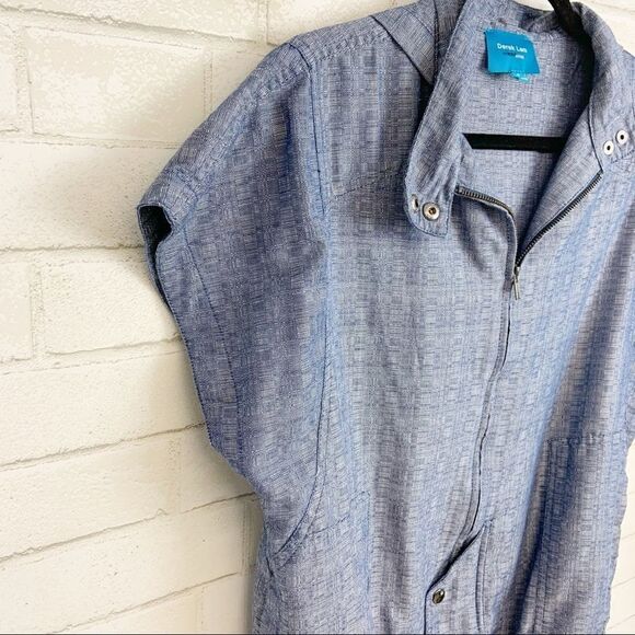 Derek lam Denim zip up jacket - Picture 8 of 9